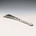1905 British antique pure silver handle shoehorn by William Devenport