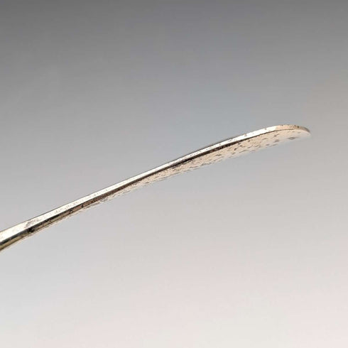 1905 British antique pure silver handle shoehorn by William Devenport