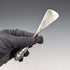 1905 British antique pure silver handled shoehorn by Henry Matthews