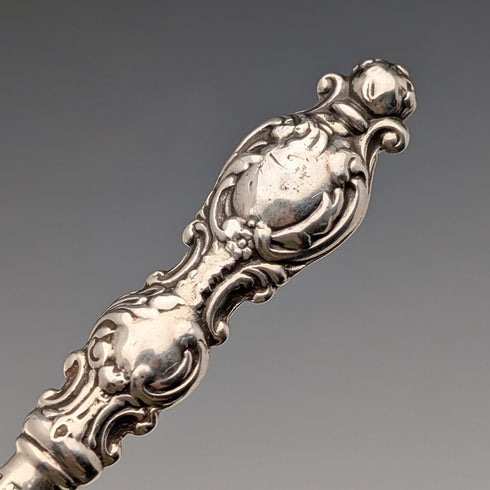 1901年英國古董純銀手柄鞋拔 Levi&Salaman