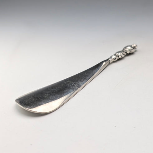 1901年英國古董純銀手柄鞋拔 Levi&Salaman