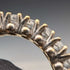 Antique Jewelry K9 Gold 7 Row Spinel Ring 2.2g (Size 12)