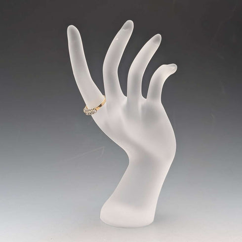 Antique Jewelry K9 Gold 7 Row Spinel Ring 2.2g (Size 12)