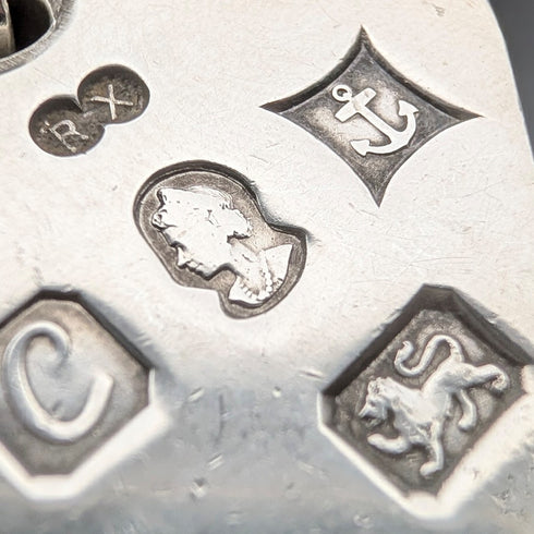 1977 British pure silver Jubilee ingot pendant, 19.7g, with pure silver necklace, RX