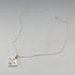 1977 British pure silver Jubilee ingot pendant, 19.7g, with pure silver necklace, RX