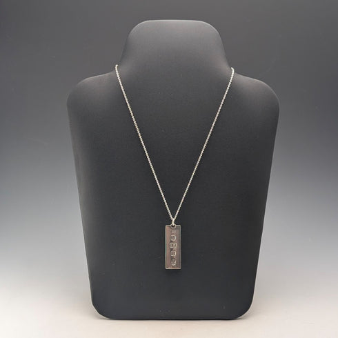 1977年英國純銀禧年錠吊墜,34.6克,搭配純銀項鍊,SHS