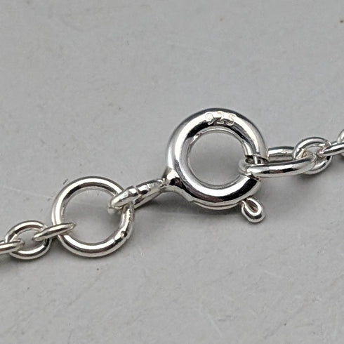 1977年英國純銀禧年錠吊墜,34.6克,搭配純銀項鍊,SHS