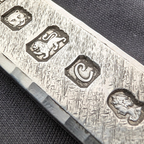 1977 年英國純銀禧年錠吊墜,51 克,搭配純銀扭鏈項鍊,J&D