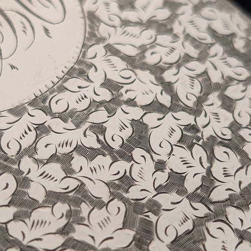 1897 年英國古董純銀滑動卡盒 80 克亨利威廉森