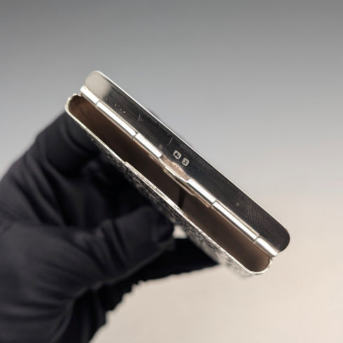 1897 年英國古董純銀滑動卡盒 80 克亨利威廉森