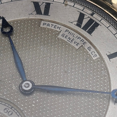 1918年頃 パテック・フィリップ 懐中時計 K18金無垢オープンフェース 整備済み