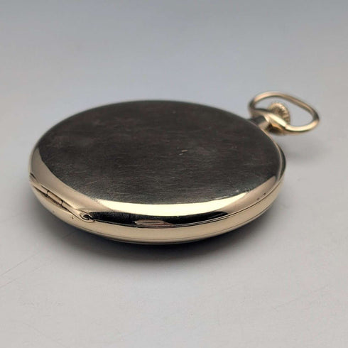 Circa 1918 Patek Philippe Pocket Watch, 18K Solid Gold, Open Face, Serviced