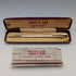 British Vintage Yard O' Red Rolled Gold Propelled Pencil in Case