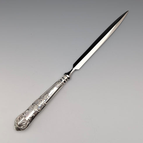 1998年 英国ヴィンテージ 純銀製ハンドル レターオープナー ケース入 極美品