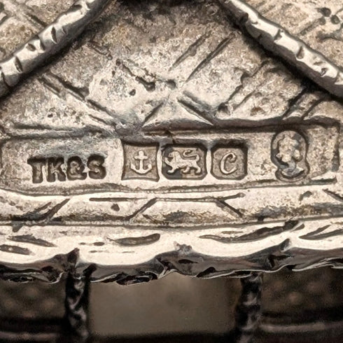 1977年 英国純銀製 ゴールド・ステート・コーチ馬車ミニチュア 65g Toye, Kenning&Spencer