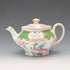 Minton porcelain teapot, Cockatrice, green, early 20th century