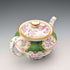 Minton porcelain teapot, Cockatrice, green, early 20th century