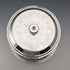Antique British silver plate floral biscuit barrel