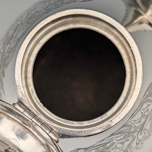 1885年頃 英国アンティーク シルバープレート製 コーヒーポット Mappin Brothers