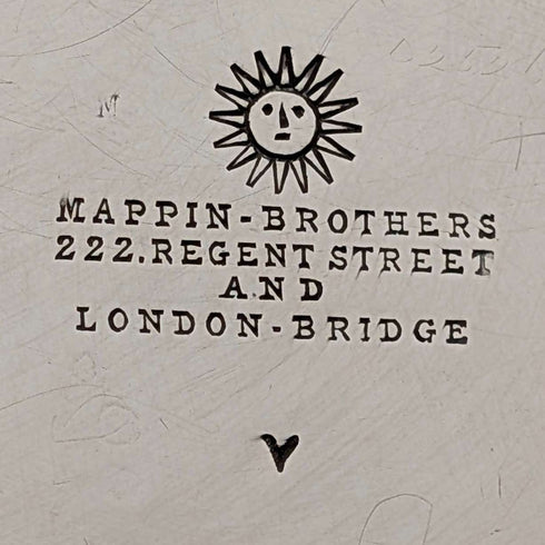 1885年頃 英国アンティーク シルバープレート製 コーヒーポット Mappin Brothers