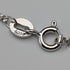 Vintage sterling silver oval locket pendant with sterling silver necklace, 7.6g total