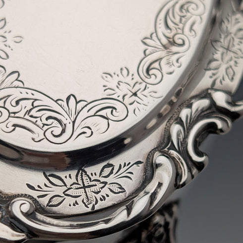 1907 年英國古董純銀首飾盒,88 克,亨利馬修斯