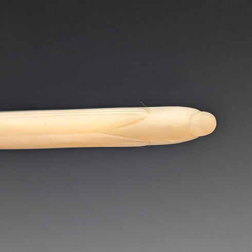 1870年頃 英国アンティーク 白蝶貝ハンドル デザートカトラリー6ペア 木箱入り