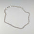 British vintage sterling silver double kihei chain necklace 41cm 17.4g AGP