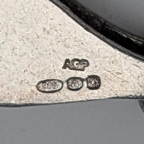 英國復古純銀雙 kihei 鏈項鍊 41 公分 17.4 克 AGP