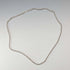 British vintage sterling silver azuki chain necklace 56cm 28.2g CC