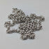 British vintage sterling silver azuki chain necklace 56cm 28.2g CC