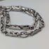 American vintage sterling silver multi-fancy link chain necklace 92cm 80g