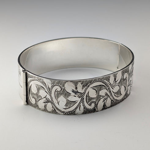 1977年英國復古禧年純銀手鍊 44克 Bracelon Ltd