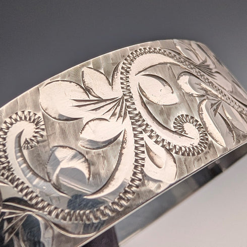 1977年英國復古禧年純銀手鍊 44克 Bracelon Ltd