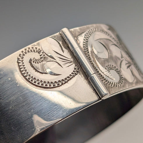 1977年英國復古禧年純銀手鍊 44克 Bracelon Ltd