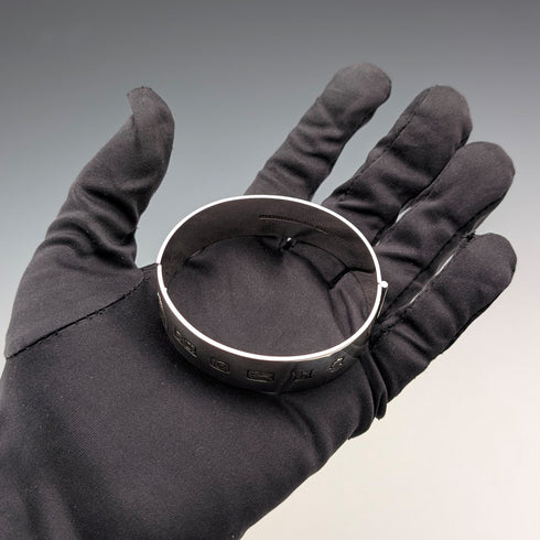 1977年英國復古禧年純銀手鍊 44克 Bracelon Ltd