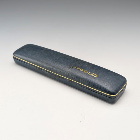 英国ヴィンテージ ヤード・オ・レッド ロールドゴールド ヘキサゴン 推進式ペンシル ケース入