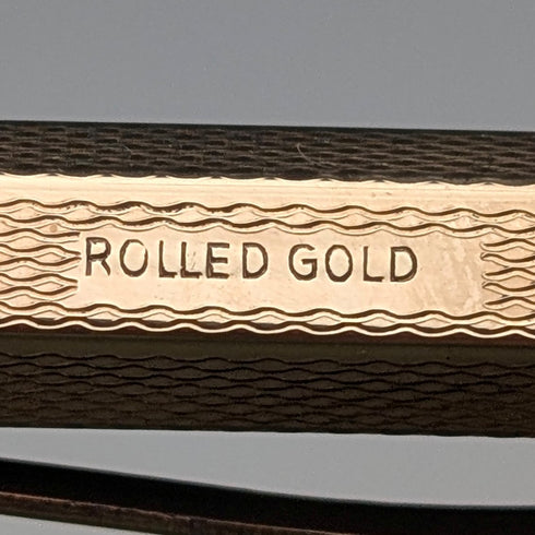 英国ヴィンテージ ヤード・オ・レッド ロールドゴールド ヘキサゴン 推進式ペンシル ケース入