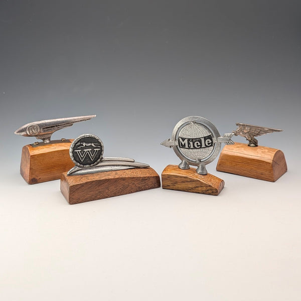 ヴィンテージ フェンダーマスコット4種 木製台座付き