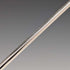 Antique British silver plate sword-shaped meat skewers pair by William Hutton & Sons