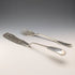 1850 British antique sterling silver fish server pair, total weight 314g, John James Whiting