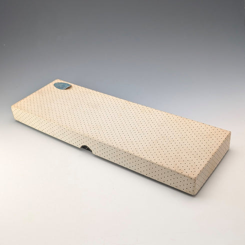 1973 British Vintage Sterling Silver Handle Cake Slicer & Bread Knife Harrison Brothers