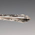 1973 British Vintage Sterling Silver Handle Cake Slicer & Bread Knife Harrison Brothers