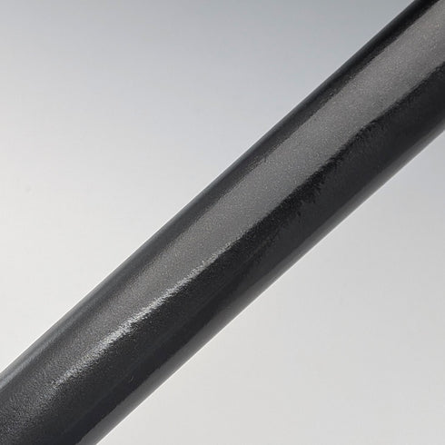 1900年頃 英国アンティーク ブラックシャフト 純銀製ロンデルハンドル 杖 88cm