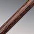 Antique brown and black shaft rondelle handle walking stick 83cm