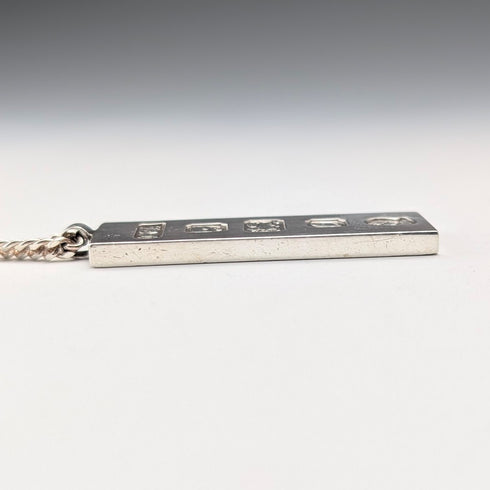 1977年英國純銀禧年錠吊墜,28.1克,搭配純銀項鍊,BGA