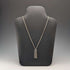 1977 British pure silver jubilee ingot pendant, 28.1g, with pure silver necklace, BGA