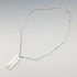 1977 British pure silver jubilee ingot pendant, 28.1g, with pure silver necklace, BGA