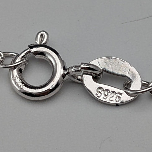 1977 British pure silver jubilee ingot pendant, 29.8g, with pure silver necklace, A&AJ