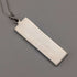 1977 British Britannia Silver Jubilee Ingot Pendant 19.2g in total with pure silver necklace RC